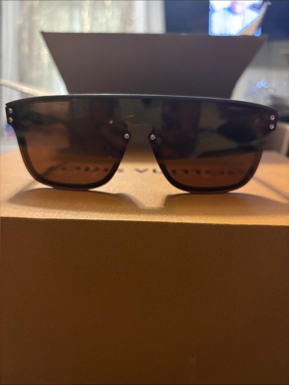LV Monogram Lens Unisex Sunglasses